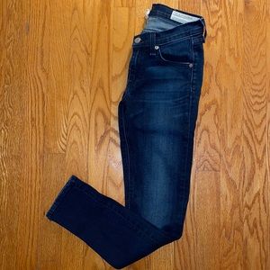 Rag and bone low rise jeans
